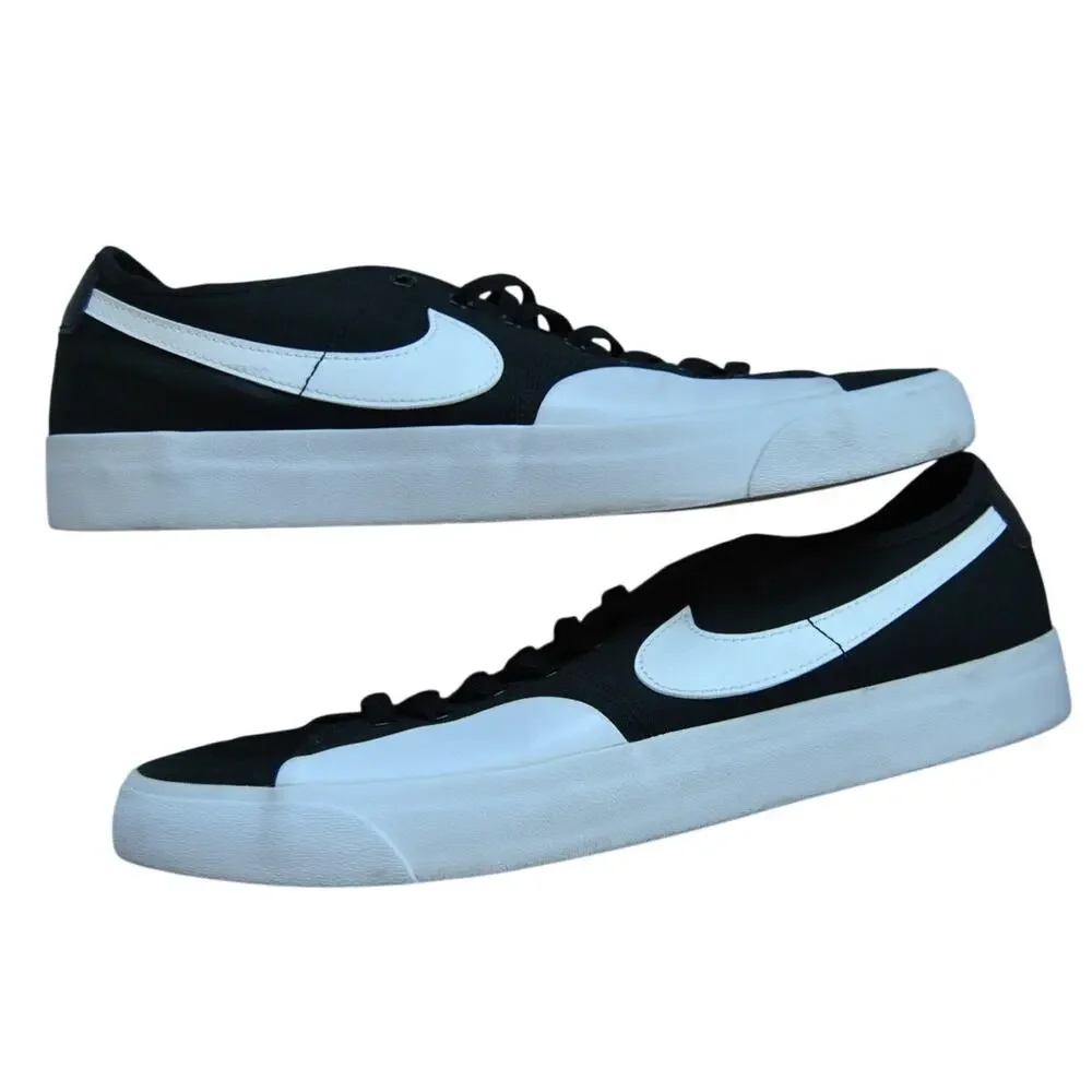 Nike SB BLZR Court Mens Shoe Black White Size 11